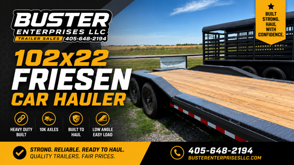 102x22 friesen car hauler