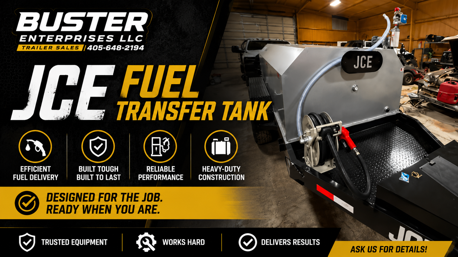 JCE Fuel Transfer Tank