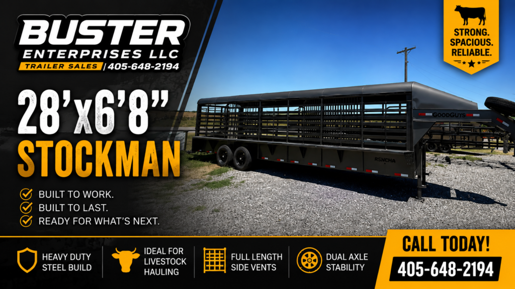 28'x6'8 stockman